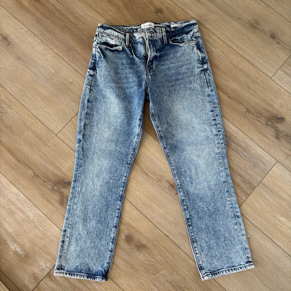 Frame Le High Straight jeans